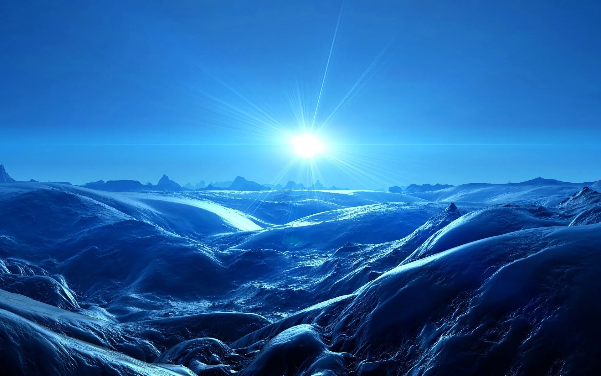 High res. Синий пейзаж. Пейзаж в синих тонах HD. Пейзаж в синих тонах Планета. Ледяная синева.