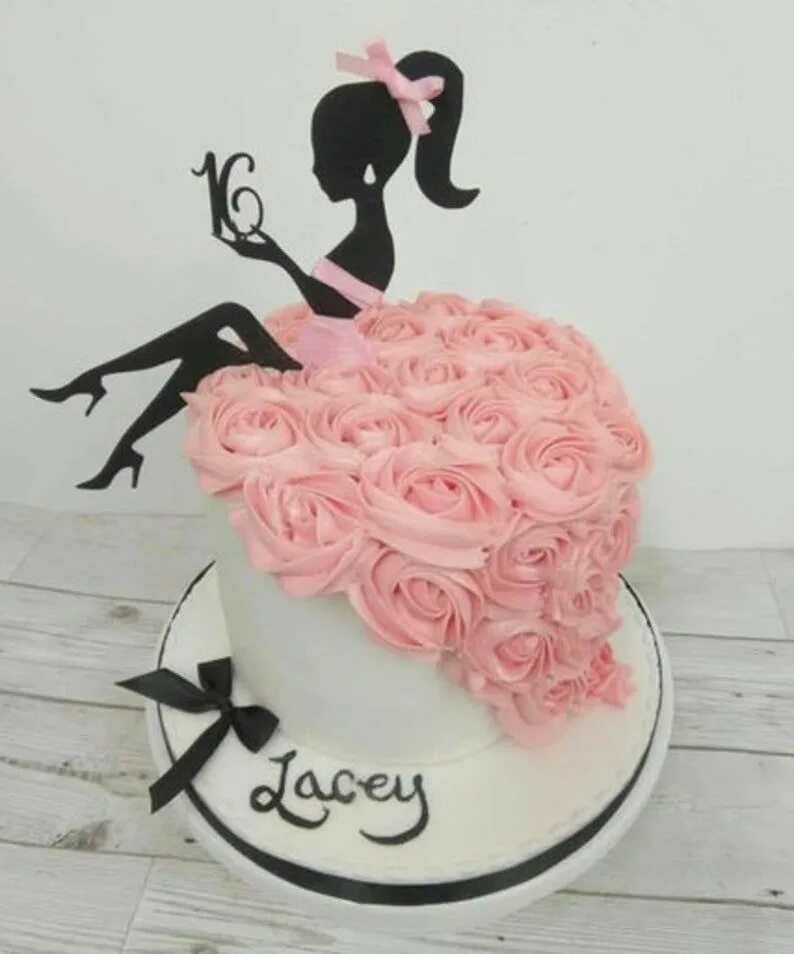 Glitter Sweet 16 Cake Topper - Handmade Cake Topper - Gold glitter, black, silve