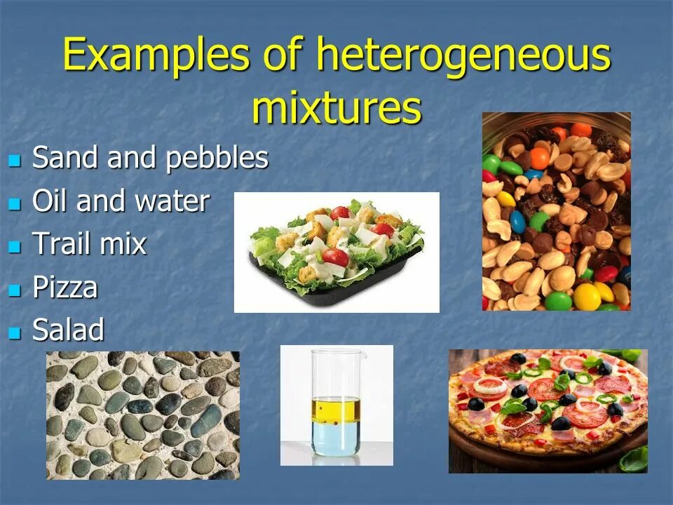 It is a mixture of. Heterogeneous mixture. mixture example. types of mixtures. heterogeneous mixture examples.