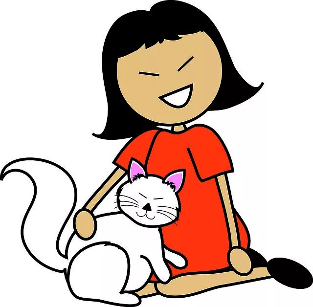 Who has a cat. Девочка cartoon cat. картун кэт и девочка. картун кэт на белом фоне. i have a cat.
