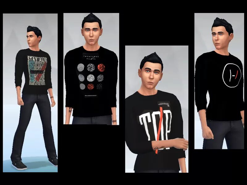 Twenty одежда. Twenty four одежда. tyler galpin sims 4. sims twenty one pilots sims 3. симс 4 твенти ван пайлотс.