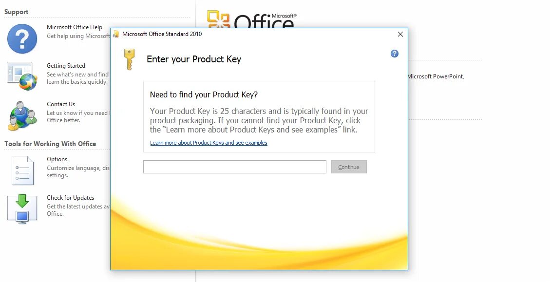 Ключи для офис 10. Microsoft Office product Key. Microsoft Office 2010 product Key. Ключи Майкрософт офис желтый. Cara Aktivasi semua product Autodesk.