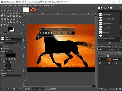 Бесплатные программы gimp