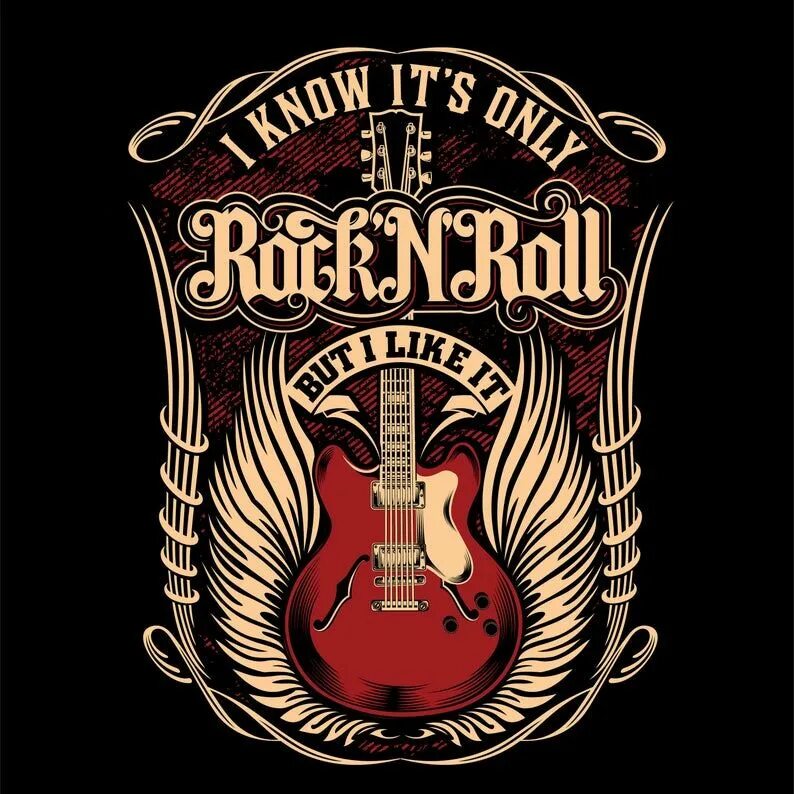 Обложка в стиле рок. Рок ролл. Надпись рок-н-ролл. Картины в стиле рок н ролл. Рок н ролл арты.