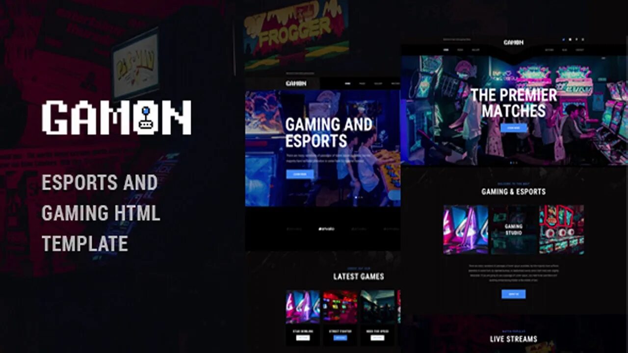 Esports html Template. Гейминг шаблон PSD. Html Gamer. Html шаблон для модного агентства - Poseidon. Game html file game