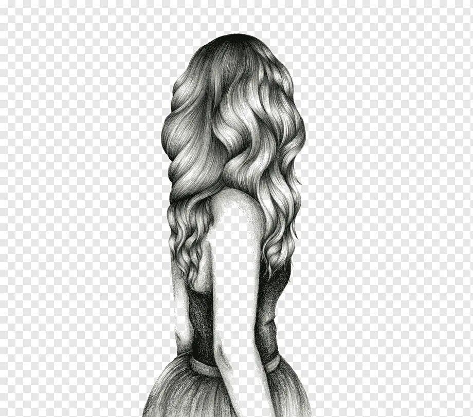 Рисовать девушку спиной