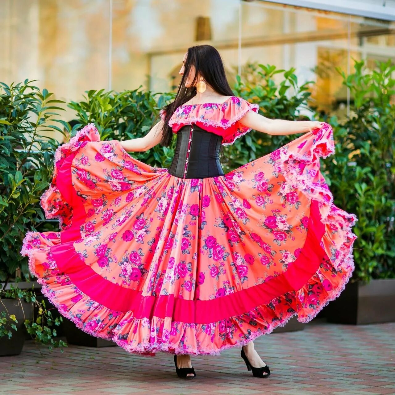 Цыганский костюм. Цыганская юбка. Цыганские костюмы для танцев.