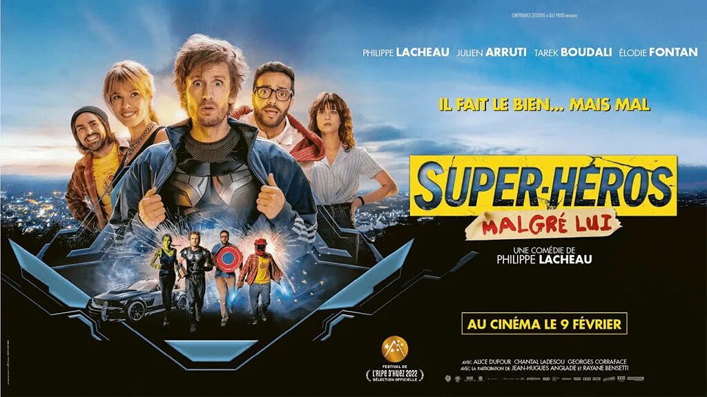 Суперчел 2022. Суперчел / super-Héros malgré lui (2021). Постер Суперчел / super-Héros malgré lui (2021).