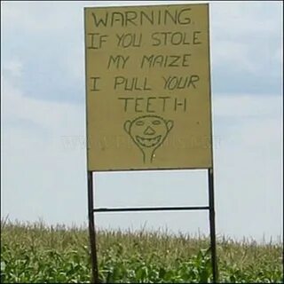 Read the warning