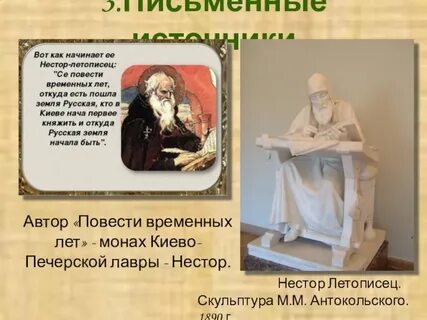 Образы летописцев