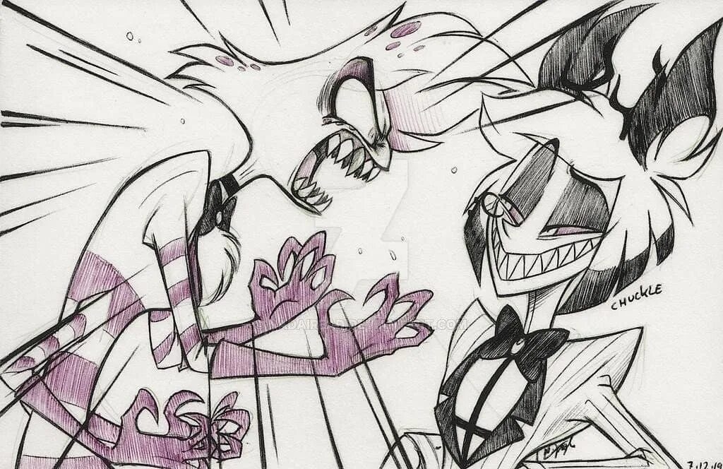 Hide away hazbin hotel animation 50k comission. Отель хазбин аластор и энджел. аластор отель хазбин. отель хазбин комикс. angel dust hazbin hotel.