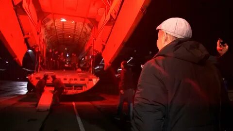 Самолет с военнопленными