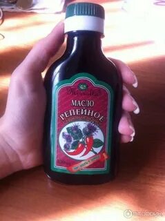 Репейное масло красный