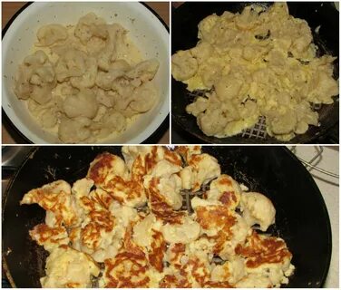 Как вкусно пожарить цветную капусту на сковороде