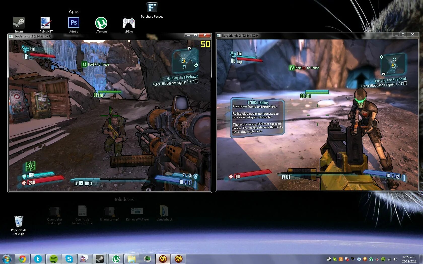 Borderlands split screen. Borderlands 2 xbox 360 split screen. бордерлендс сплит скрин. бордерлендс 2 сплит скрин. borderlands 2 сплит скрин пс3.