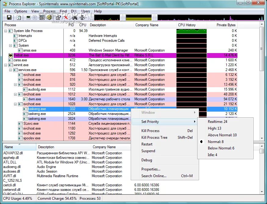 Microsoft process Explorer Windows 7. Интерфейс программы process Explorer. Process Explorer Windows 10. Process Explorer threads.