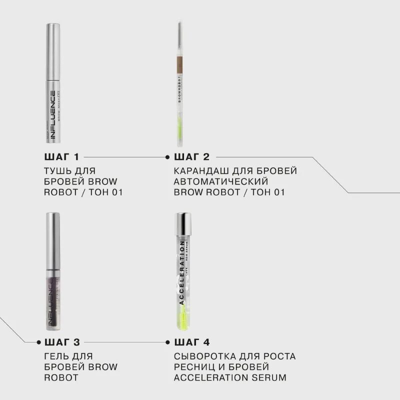 Сыворотка для бровей brow. Influence Beauty Brow Robot карандаш. Гель для бровей Инфлюенс Бьюти. Influence Beauty Brow Robot гель для бровей. Инфлюенс Бьюти сыворотка для роста ресниц.