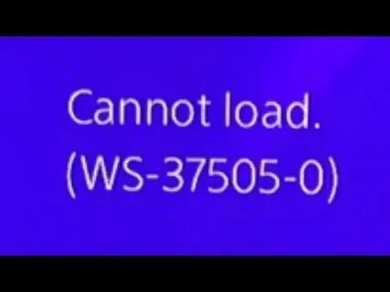Ws error
