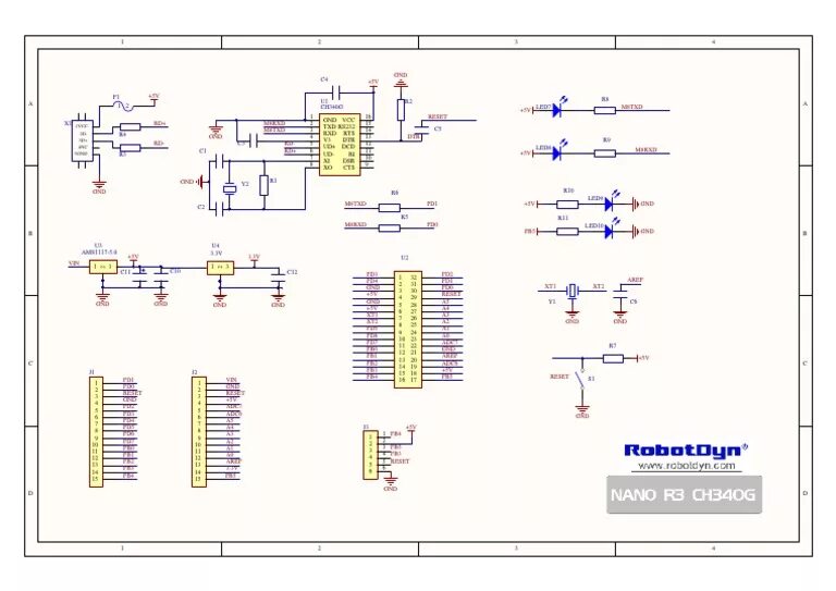 Arduino Nano V3 Self Balance Ultrassom v1 - OSHWLab