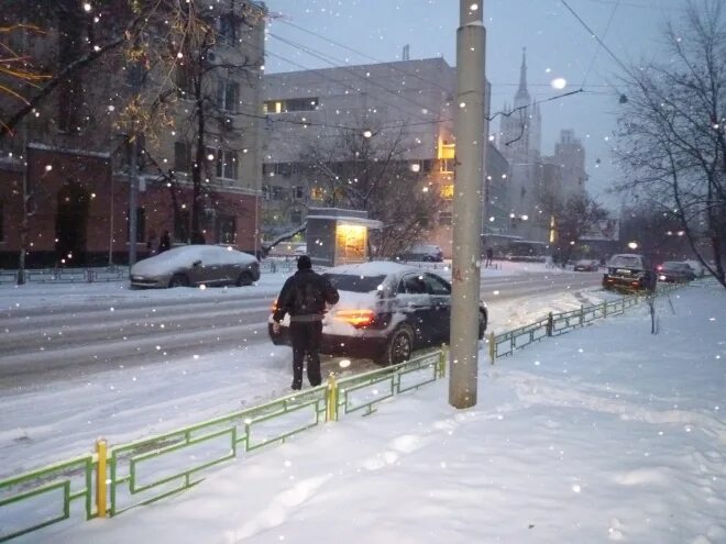 снегопады продолжаются