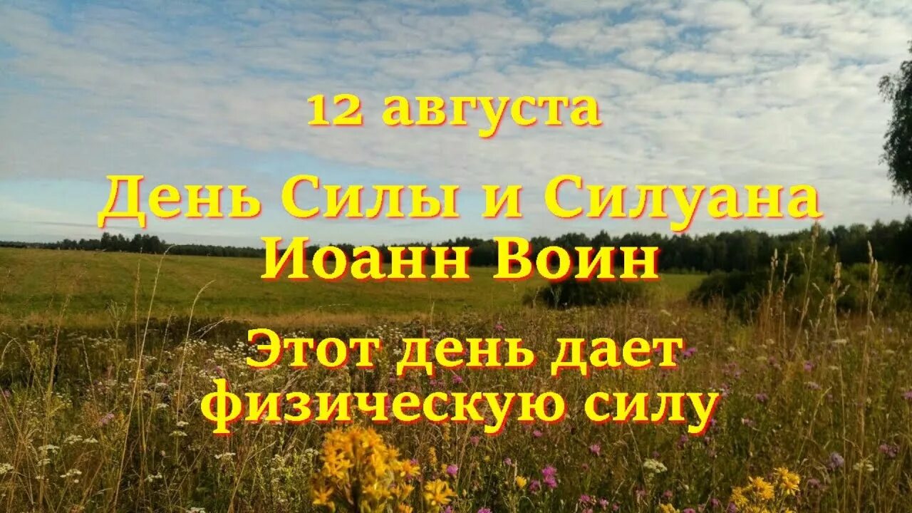 День 12 августа 2019 года. Силуан и сила 12 августа. Народные приметы на 12 августа Силуан и сила. Народный календарь Силуан и сила. Силуан и сила картинки.