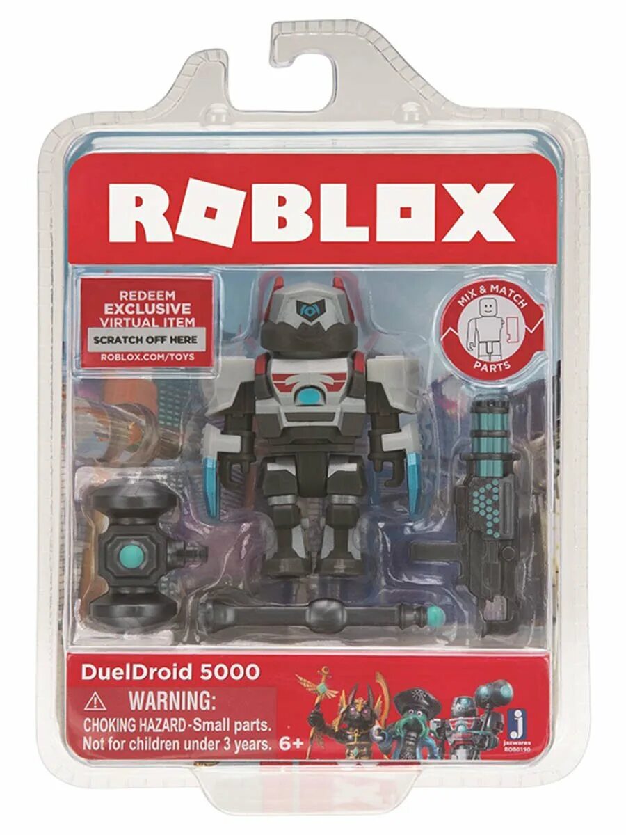 Магазин роблоксы купить. Игровой набор Jazwares Roblox DUELDROID 5000 rob0190. Roblox фигурки оригинал. Фигурка Roblox батлбот 5000. РОБЛОКС робот фигурка.