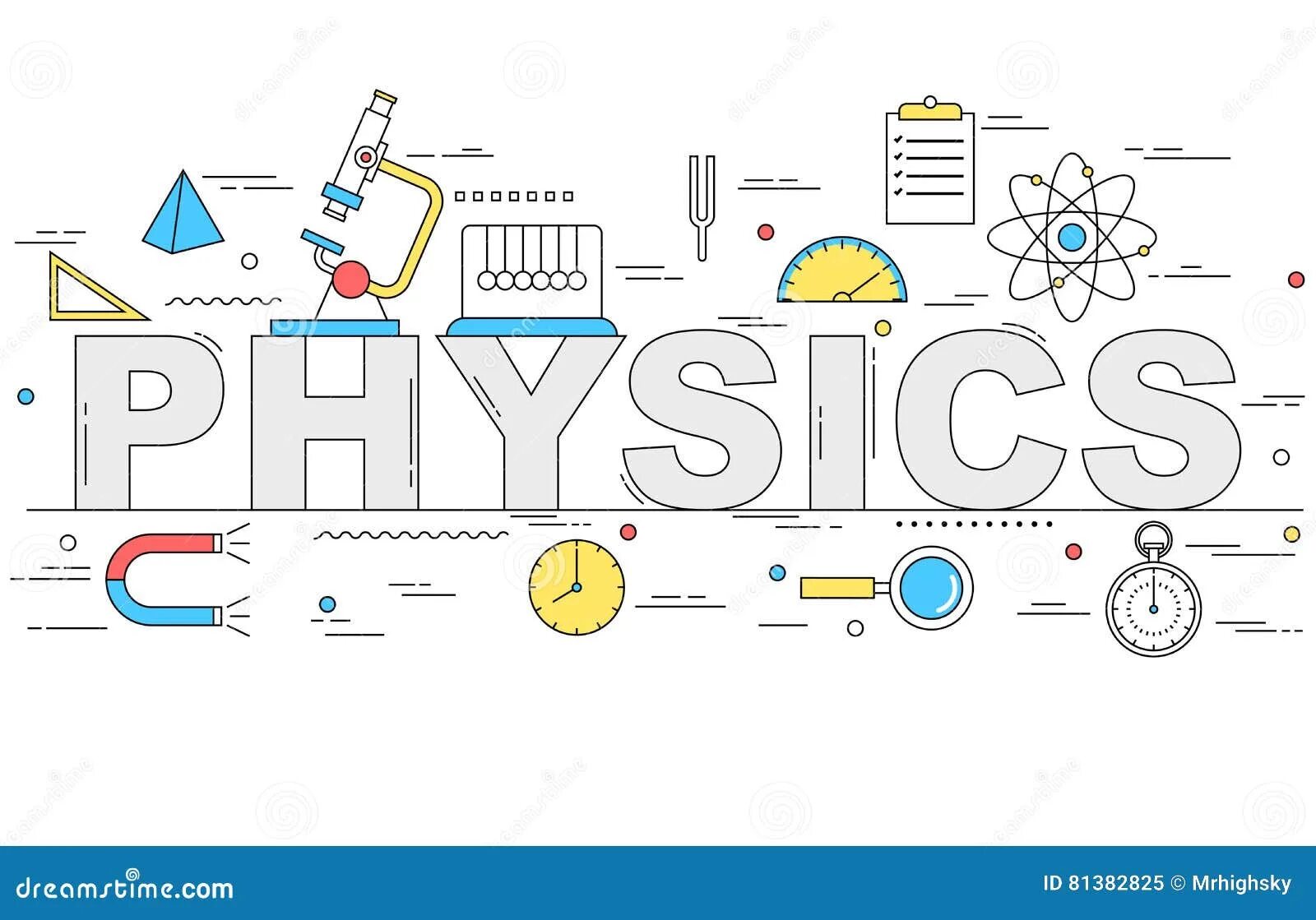 Physics terms. Физика слово. physics word. physics illustration. physics tutor.