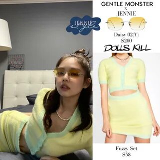 Gentle monster x jennie