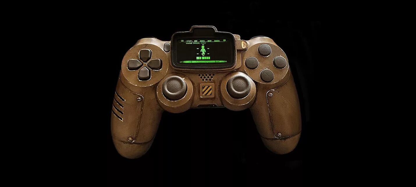 Fallout 3 геймпад. Dualshock 4 fallout. fallout джойстик ps4. кастомный dualshock 4. fallout 4 (ps4).