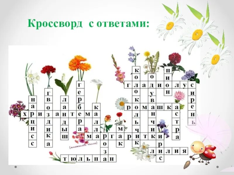 Ключевое слово цветок