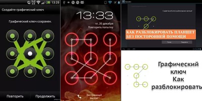 забыл графический ключ андроид