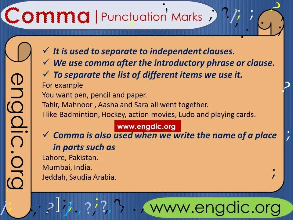 Comma use. Comma punctuation mark. use punctuation marks. punctuation list. функция punctuation.
