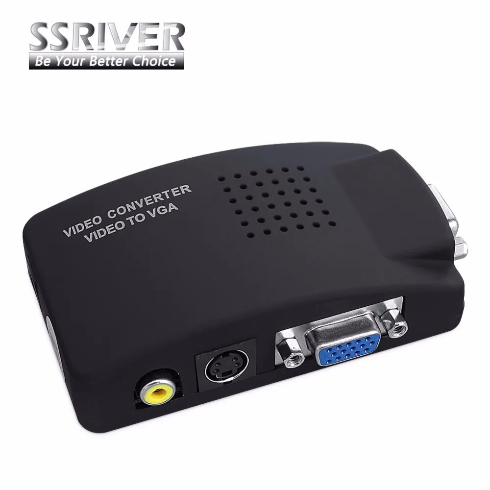 Переходник vga телевизор. Конвертер VGA RCA. Av to VGA Converter. ТВ приставка для монитора VGA. Teleview VGA-композит.