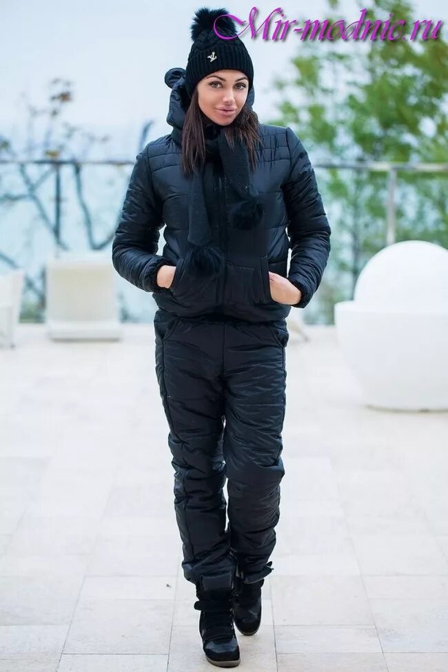 Спортивный костюм с курткой. Зимний костюм женский черный. Пуховик со спортивными штанами. Зимний спортивный костюм. Куртка со спортивными штанами.
