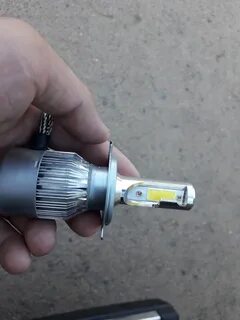 Как установить светодиодные лампочки в фару
