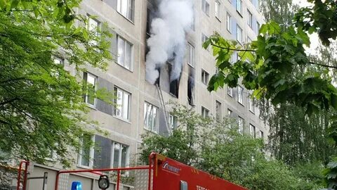 Пожар на большой черемушкинской улице