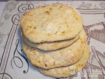 Лепешки с сыром в духовке