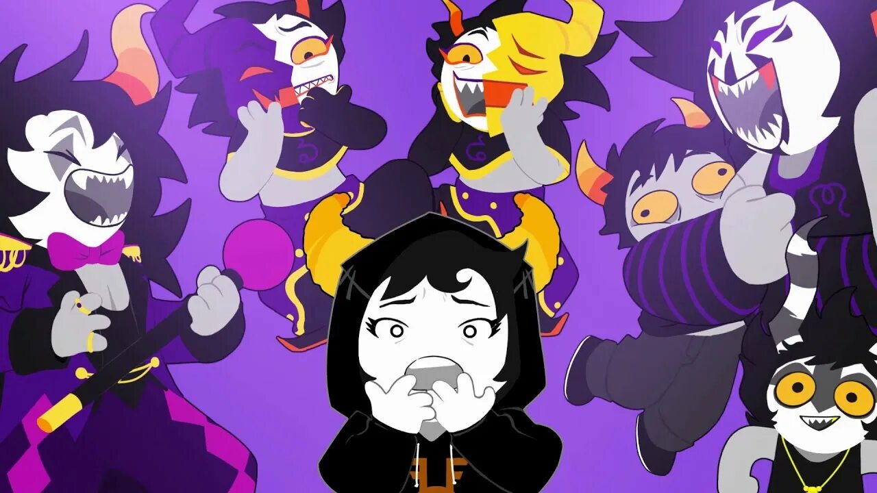 Act two. Hiveswap Марвус. Hiveswap Act 2. Hiveswap клоун. Хайвсвап индиго.