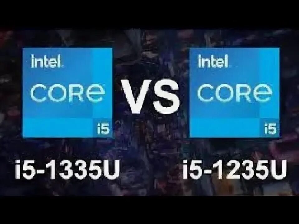 I5 1235u сравнение