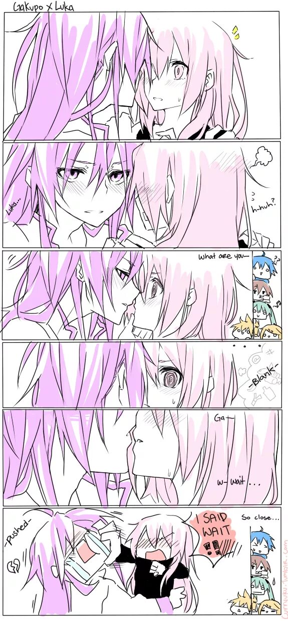 Gakupo x Luka. Гакупо и Мегурине. Vocaloid len and Gakupo.