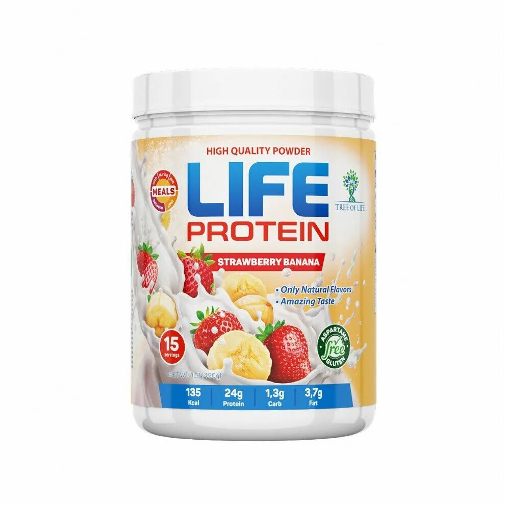 Протеин Tree of Life Life Protein, 907 гр, Strawberry Banana. Tree of Life Life isolate 454 г. Tree of Life Life isolate (907г). Tree of Life протеин клубника банан 30 гр. Протеин лайф