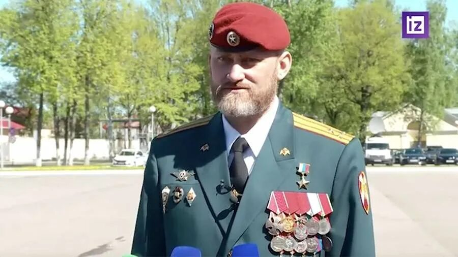 Командир 604 ЦСН Витязь Белоглазов.
