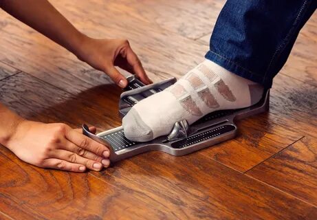 Measured foot