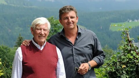 Siegfried Rauch (*) und Hans Sigl spielten gemeinsam in der ZDF-Serie "...