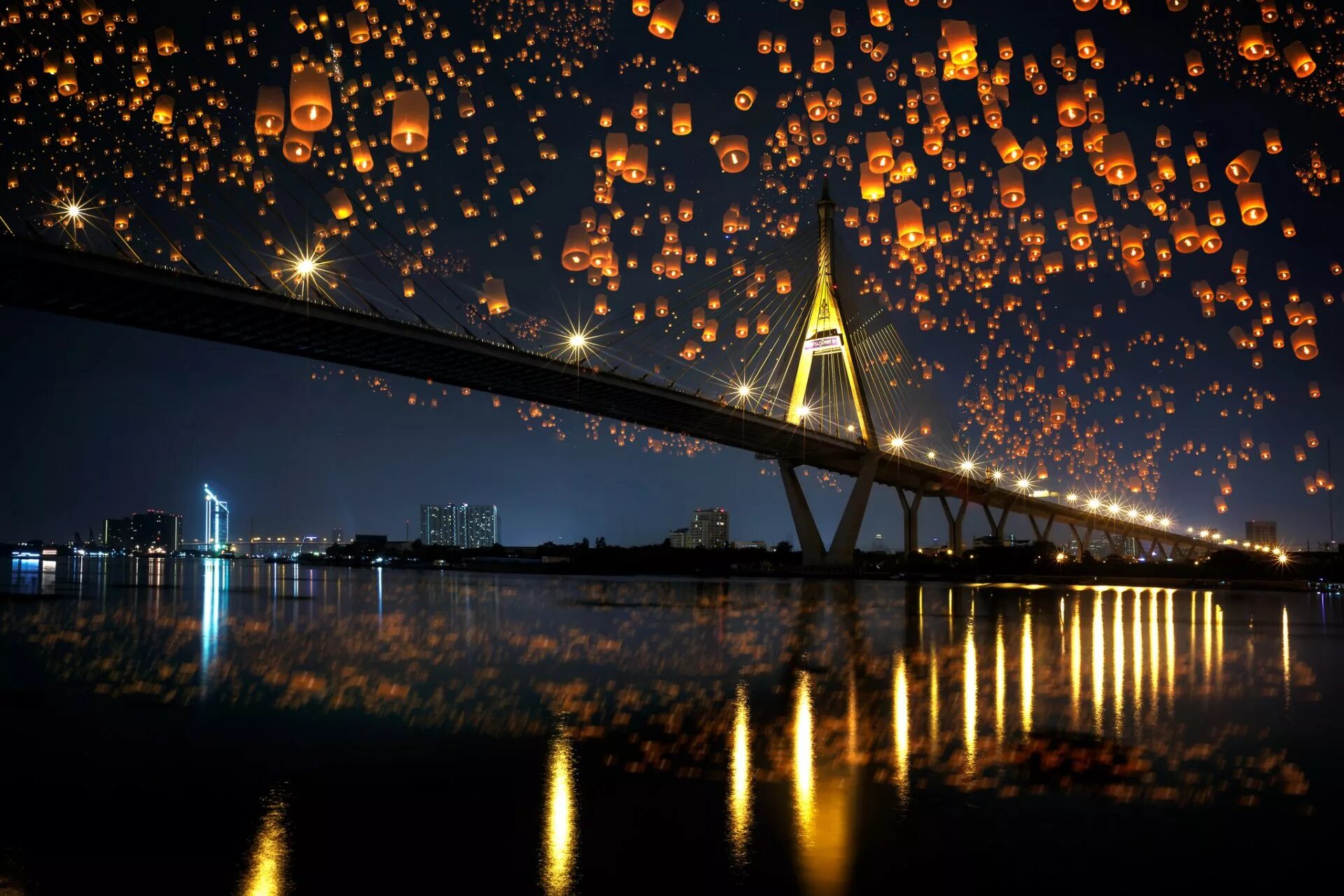 Красивое время ночью. Город Найт Сити мосты. Ночной мост. Город мост ночь. Мост ночью.