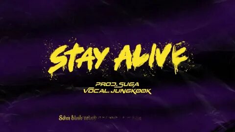 Песня stay alive jungkook