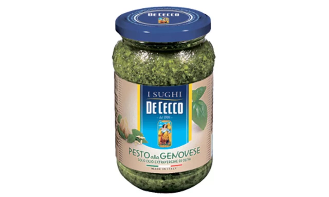 Pesto alla. Соус песто de Cecco, 200 г. Соус песто "Дженовезе".