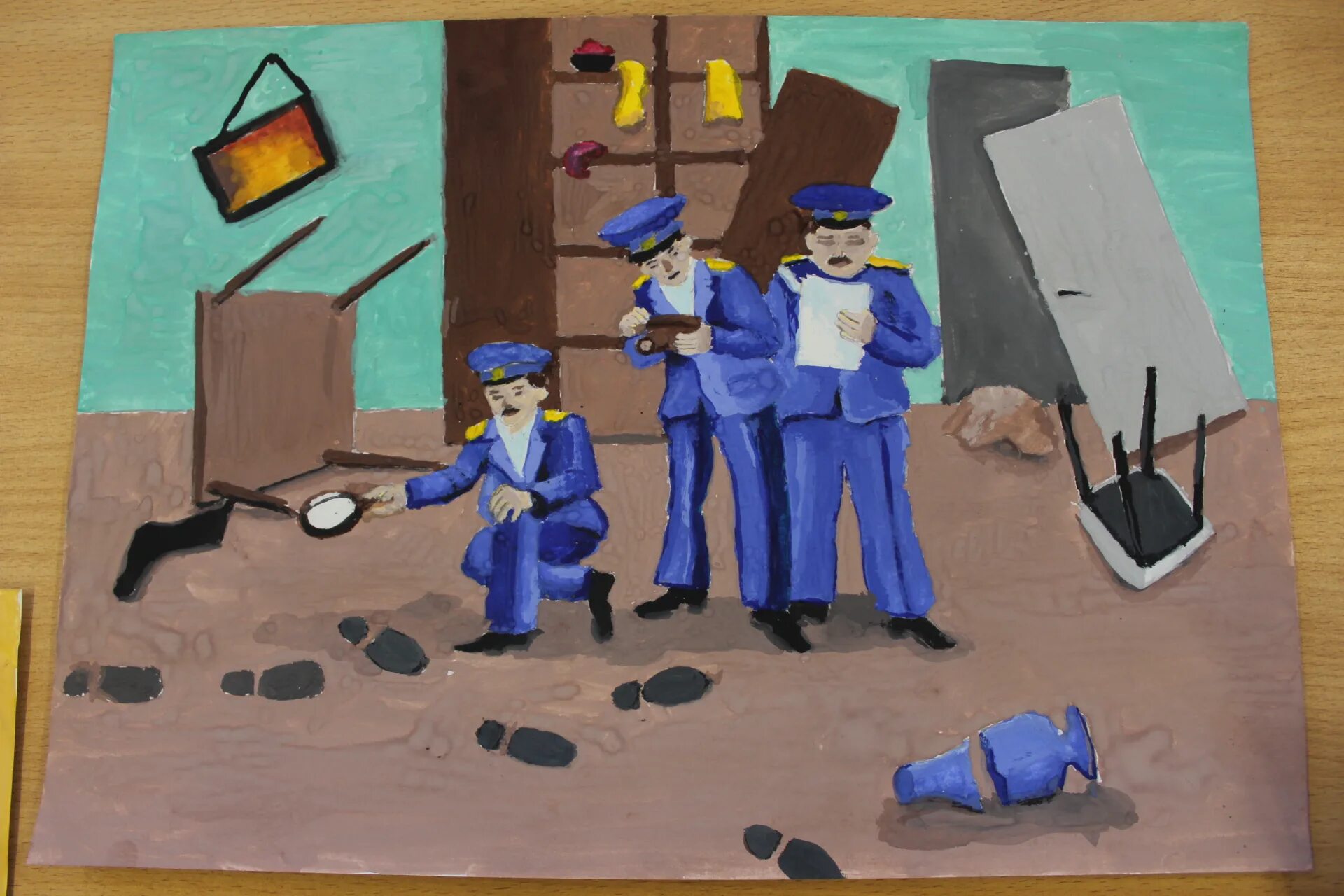 профессия моей мечты полицейский