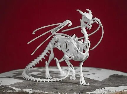 Скелет дракона