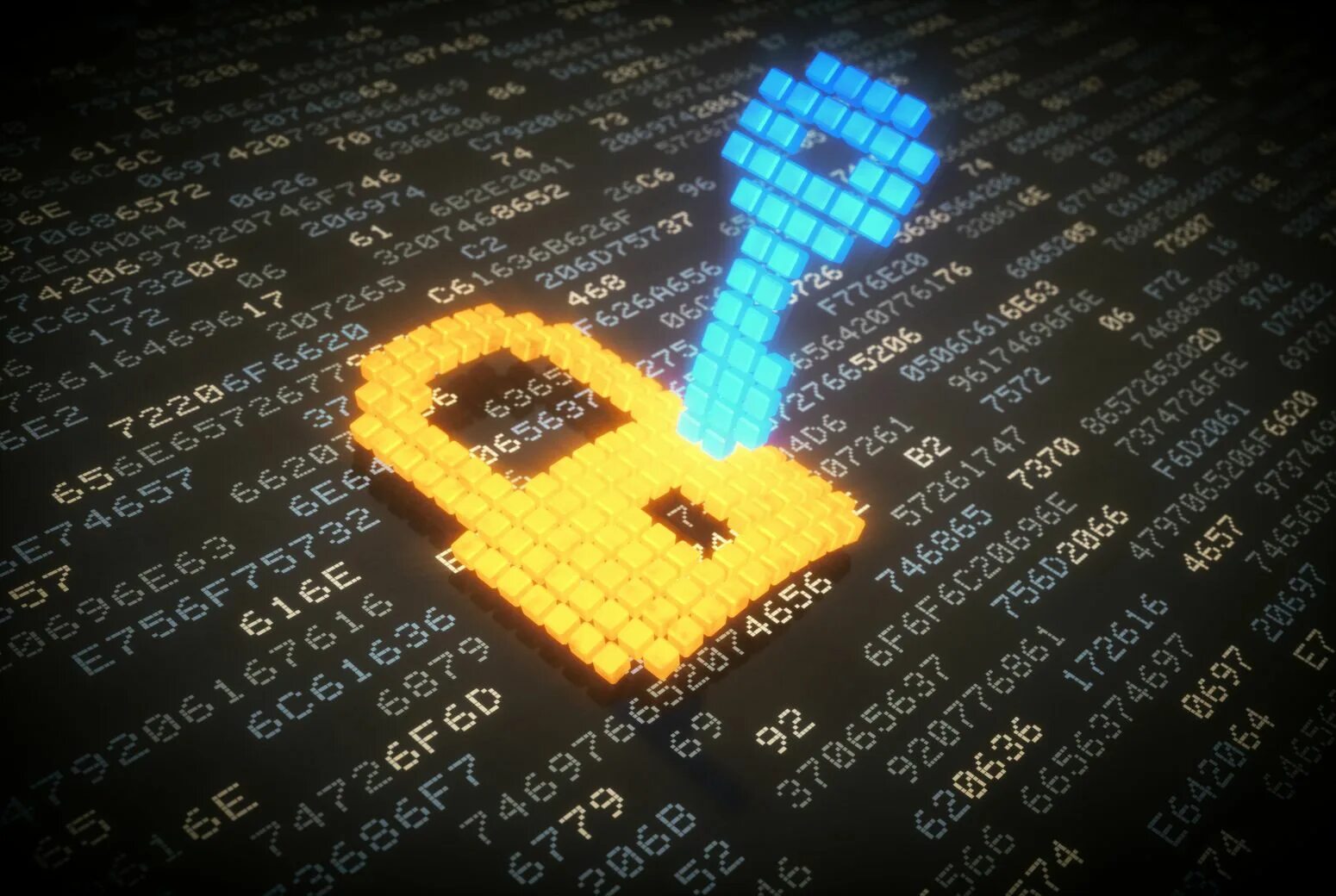 Encrypted block. Encrypted block